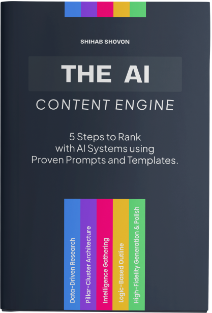 The AI Content Engine: How to Use AI, SEO Frameworks, and Automation to Create Content That Ranks - Written by Shihab Shovon