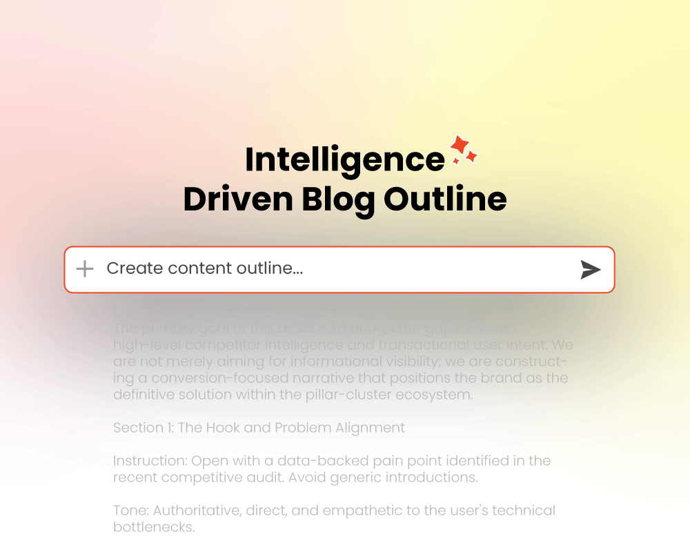 Generate a complete SEO blog outline with semantic hierarchy, competitors analysis, content depth strategy, and AI writing instruction before article generation.